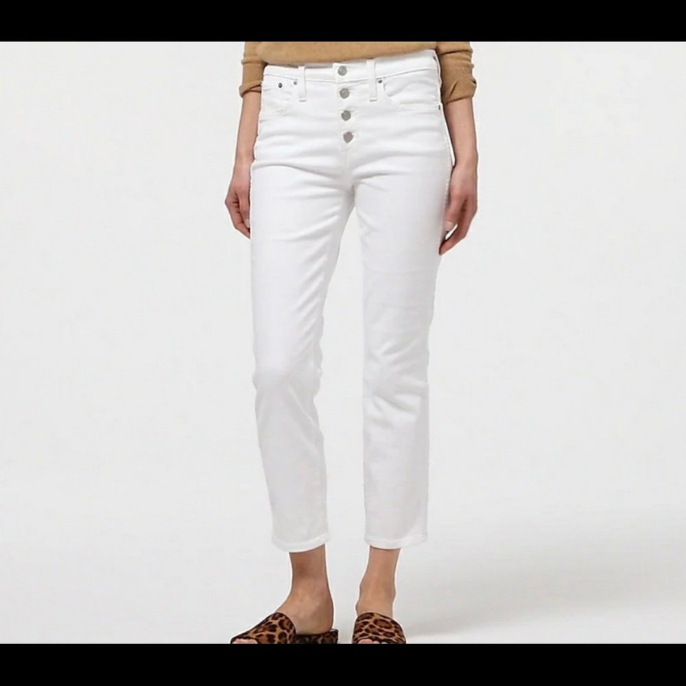 J crew vintage straight button fly sz30 NWT